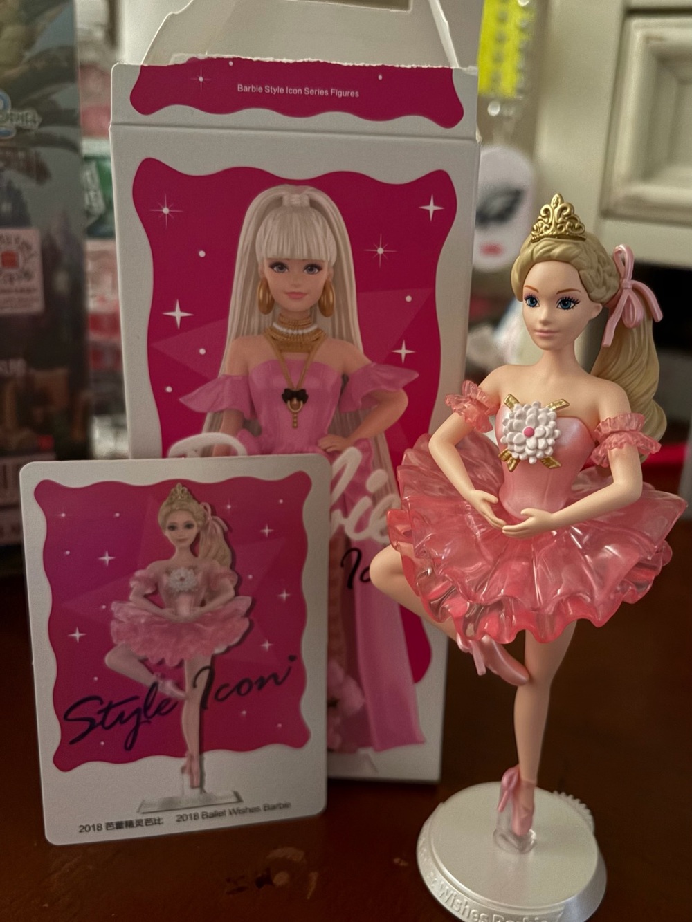 Barbie Pink Ballerina Fashion Figure - Pink Ballerina Toy